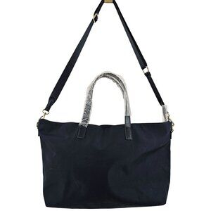Estée Lauder Tote Bag Recycled Material Navy Blue Adjustable Shoulder Strap NWT
